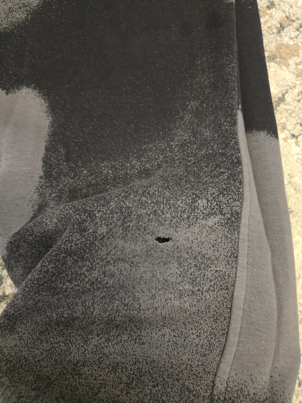 Nike Kids' Black & Gray Tie-Dye Jogger Pants
